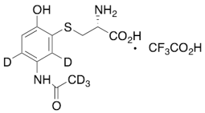 3-Cysteinylacetaminophen-D5 (major), Trifluoroacetic Acid Salt