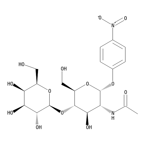 p-Nitrophenyl 2-Acetamido-2-deoxy-4-O-(Beta-D-galactopyranosyl)-Alpha-D-glucopyranoside