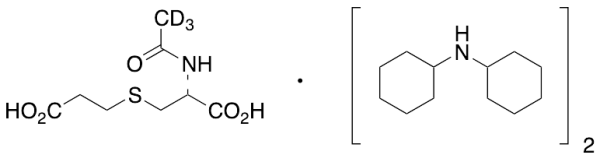 N-(Acetyl-d3)-S-(2-carboxyethyl)-L-cysteine Bis(dicyclohexylamine) Salt
