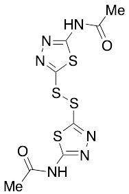 bis(2-Acetamido-1,3,4-thiadiazol-5-yl) Disulfide