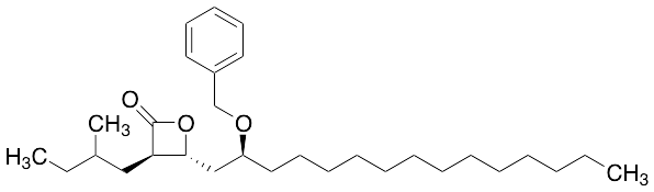 (3R,4R,2'S)-3-Isopentyl-4-(2'-benzyloxypentadec-1'-yl)oxetan-2-one