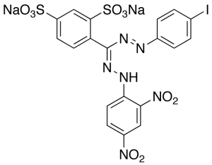 4-[1-(4-Iodophenyl)-5-(2,4-dinitrophenyl)-formaz-3-yl]-1,3-benzene Disulfonate, Disodium Salt