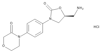 4-[4-[(5S)-5-(Aminomethyl)-2-oxo-3-oxazolidinyl]phenyl]-3-morpholinone Hydrochloride