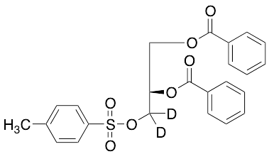 (R)-2,3-Di(benzoyloxy)propyl-1,1-d2 4-Toluenesulfonate
