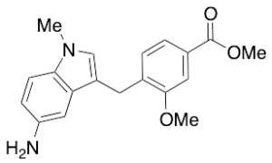 Methyl 4-[(5-Amino-1-methylindol-3-yl)methyl]-3-methoxybenzoate