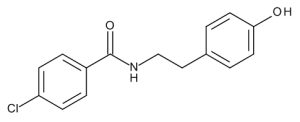 4-Chloro-N-[2-(4-hydroxyphenyl)ethyl]benzamide
