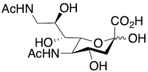 N-Acetyl-9-(acetylamino)-9-deoxyneuraminic Acid