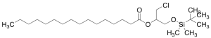 1-(Chloromethyl)-2-[(tert-butyldimethylsilyl)oxy]ethyl Ester Hexadecanoic Acid