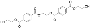 1,2-Bis[p-(2-hydroxyethoxycarbonyl)benzoyloxy]ethane