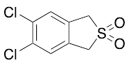 1,3-Dihydro-5,6-dichlorobenzo(c)thiophene-S,S-dioxide1,3-dihydro-5,6-dichlorobenzo(c)thiophene-S,S-dioxide