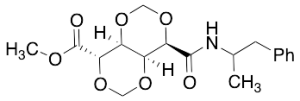 (4S,4aS,8R,8aS)-Methyl 8-((1-phenylpropan-2-yl)carbamoyl)tetrahydro-[1,3]dioxino[5,4-d][1,3]dioxine-4-carboxylate