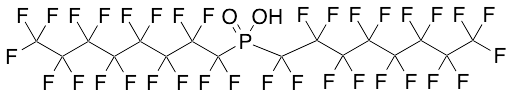 Bis(heptadecafluorooctyl)phosphinic Acid