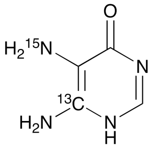 5,6-Diamino-4-hydroxypyrimidine-13C,15N
