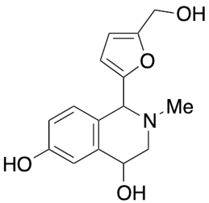1-[5-(Hydroxymethyl)-2-furyl]-2-methyl-1,2,3,4-tetrahydroisochinolin-4,6-diol