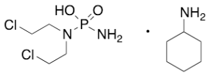 N,N-Bis(2-chloroethyl)phosphorodiamidic Acid Cyclohexylamine Salt