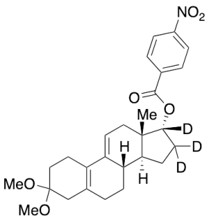 (17a)-[(4-Nitrobenzoyl)oxy]-3,3-dimethoxyestra-5(10),9(11)-dien-17-ol-d3