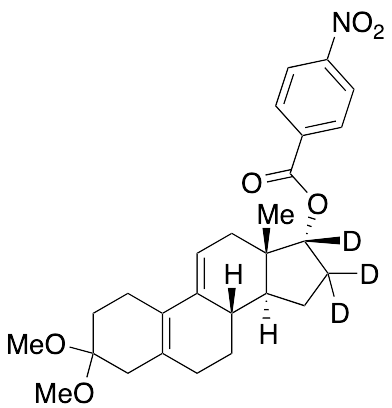 (17Alpha)-[(4-Nitrobenzoyl)oxy]-3,3-dimethoxyestra-5(10),9(11)-dien-17-ol-d3