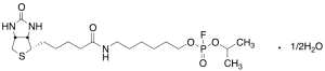 6-N-Biotinylaminohexyl Isopropyl Phosphorofluoridate, Hemihydrate