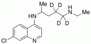 Desethyl Chloroquine-D4