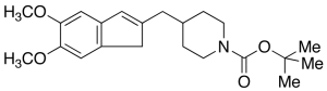 1-Deoxo-1,2-dehydro-N-desbenzyl-N-tert-butyloxycarbonyl Donepezil