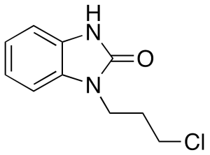1-(3-Chloropropyl)-1,3dihydrobenzimidazol-2-one (~90%)