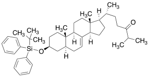 (3Beta,5Alpha)-3-[[(1,1-Dimethylethyl)diphenylsilyl]oxy]-cholest-7-en-24-one