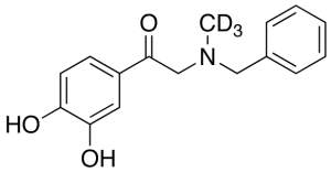 2-(Benzylmethylamino)-3',4'-dihydroxyacetophenone-d3