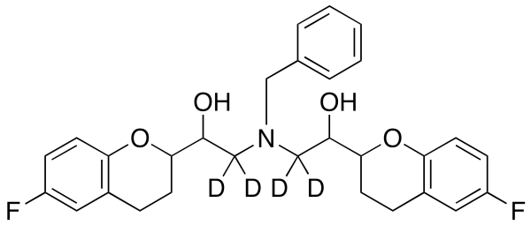 rac N-Benzyl Nebivolol-d4