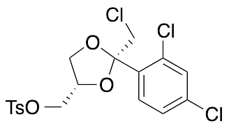 ((2S,4S)-2-(Chloromethyl)-2-(2,4-dichlorophenyl)-1,3-dioxolan-4-yl)methyl 4-Methylbenzenesulfonate