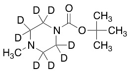 N-Boc-N-methylpiperazine-d8