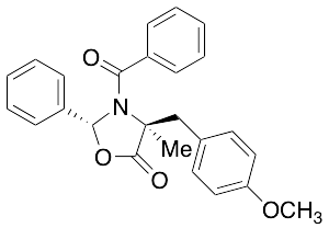 (2S,4R)-3-Benzoyl-4-[(4-methoxyphenyl)methyl]-4-methyl-2-phenyl-5-oxazolidinone