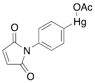 N-[p-(Acetylmercuric)phenyl]maleimide