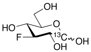 3-Deoxy-3-fluoro-D-glucose-1-13C
