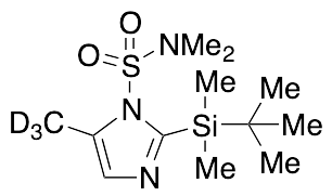 2-[(1,1-Dimethylethyl)dimethylsilyl]-N,N,5-trimethyl-1H-imidazole-1-sulfonamide-d3