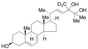 (3Beta,22E)-Ergosta-5,7,22-triene-3,24,25-triol-d3