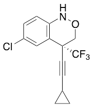 (S)-5-Chloro-3-(cyclopropylethynyl)-3-(trifluoromethyl)-1,3-dihydrobenzo[c]isoxazole