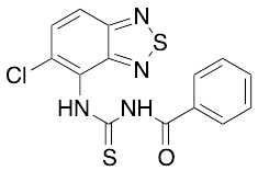 N-[[(5-Chloro-2,1,3-benzothiadiazol-4-yl)amino]thioxomethyl]benzamide