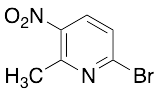 2-Bromo-6-methyl-5-nitropyridine