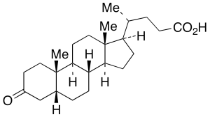 3-Oxo-5beta-cholanoic Acid