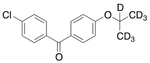 (4-Chlorophenyl)[4-(1-methylethoxy)phenyl]methanone-D7(Fenofibrate Impurity)