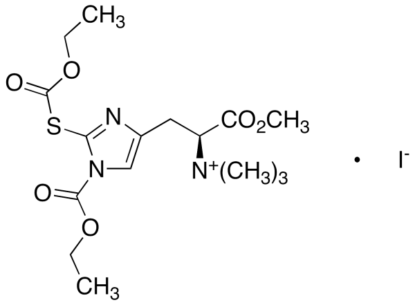 N(Im)-Ethoxycarbonyl-S-ethoxycarbonyl L-Ergothioneine Methyl Ester Iodide