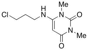 6-(3-Chloropropylamino)-1,3-dimethyl-2,4(1H,3H)-pyrimidinedione