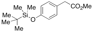 4-tert-Butyldimethylsilyloxybenzeneacetic Acid Methyl Ester