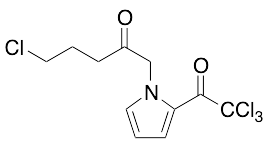 5-Chloro-1-[2-(2,2,2-trichloroacetyl)-1H-pyrrol-1-yl]-2-pentanone