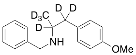 rac-N-Benzyl-3-(4-methoxyphenyl)-2-propylamine-d6