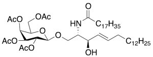 Beta-Galactosyl-C18-ceramide Tetraacetate
