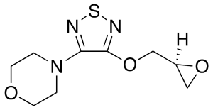 (S)-4-[4-(Oxiranylmethoxy)-1,2,5-thiadiazol-3-yl]morpholine