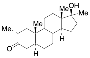 2Alpha,17Alpha-Dimethyl-17Beta-hydroxy-5Alpha-androstan-3-one