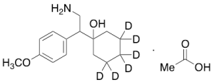 D,L-N,N-Didesmethyl Venlafaxine-d6 Acetic Acid Salt