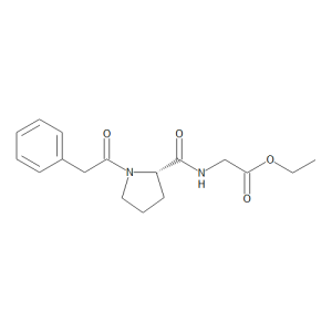 1-(2-Phenylacetyl)-L-prolylglycine Ethyl Ester